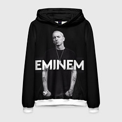 Толстовка-худи мужская EMINEM, цвет: 3D-белый