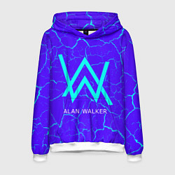 Толстовка-худи мужская ALAN WALKER АЛАН УОКЕР, цвет: 3D-белый