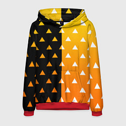 Толстовка-худи мужская ZENITSU ЗЕНИТСУ КИМОНО, цвет: 3D-красный