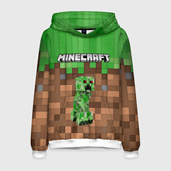 Мужская толстовка MineCraft Крипер