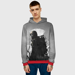 Толстовка-худи мужская СТАЛКЕР 2, цвет: 3D-красный — фото 2