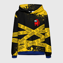 Толстовка-худи мужская AMONG US Амонг Ас, цвет: 3D-синий