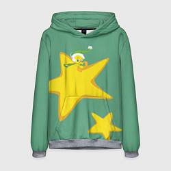 Мужская толстовка Tweety and stars