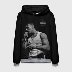 Толстовка-худи мужская NILETTO, цвет: 3D-меланж