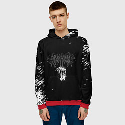 Толстовка-худи мужская GHOSTEMANE, цвет: 3D-красный — фото 2