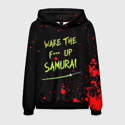 Мужская толстовка WAKE THE F*** UP SAMURAI