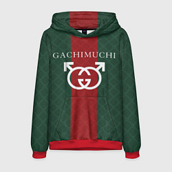 Толстовка-худи мужская GACHI GUCCI, цвет: 3D-красный