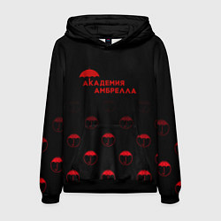 Толстовка-худи мужская Академия Амбрелла, цвет: 3D-черный