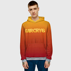 Толстовка-худи мужская FarCry6, цвет: 3D-меланж — фото 2