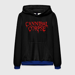 Толстовка-худи мужская Cannibal Corpse, цвет: 3D-синий