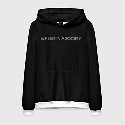 Мужская толстовка WE LIVE IN A SOCIETY