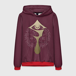 Толстовка-худи мужская Hellsing, цвет: 3D-красный