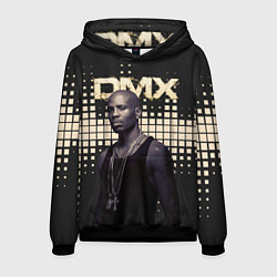 Толстовка-худи мужская DMX, цвет: 3D-черный