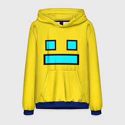 Мужская толстовка Geometry Dash: Smile