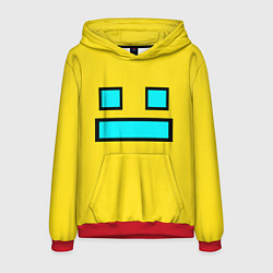 Мужская толстовка Geometry Dash: Smile