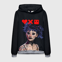 Мужская толстовка Love, Death and Robots Lora Z
