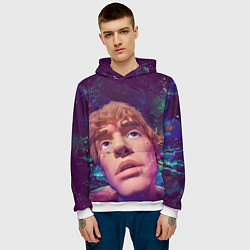 Толстовка-худи мужская LOVV66, цвет: 3D-белый — фото 2