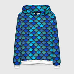 Мужская толстовка Чешуя рыбы