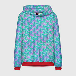 Мужская толстовка Чешуя Хвост русалки