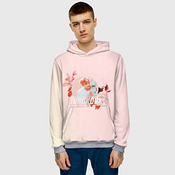 Толстовка-худи мужская Чон Чонгук, цвет: 3D-меланж — фото 2