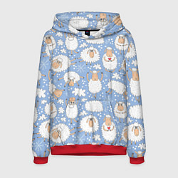 Мужская толстовка Счастливые овечки