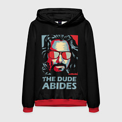 Мужская толстовка The Dude Abides Лебовски