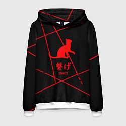 Мужская толстовка Старшая Некома кот Haikyuu!!