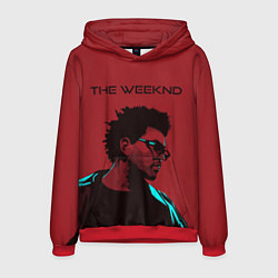 Толстовка-худи мужская The weeknd, цвет: 3D-красный