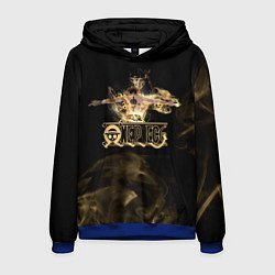 Толстовка-худи мужская Портгас Д Эйс One Piece, цвет: 3D-синий