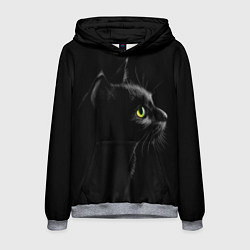 Мужская толстовка Черный кот