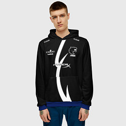 Толстовка-худи мужская Форма FURIA Форма СS:GO, цвет: 3D-синий — фото 2