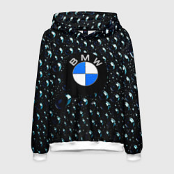 Толстовка-худи мужская BMW Collection Storm, цвет: 3D-белый