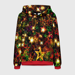 Толстовка-худи мужская Яркий день, цвет: 3D-красный