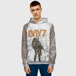 Толстовка-худи мужская DAYZ ДЕЙЗИ Z, цвет: 3D-меланж — фото 2