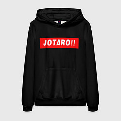 Толстовка-худи мужская Jotaro!!, цвет: 3D-черный