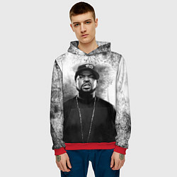 Толстовка-худи мужская Ice Cube Айс Куб Z, цвет: 3D-красный — фото 2