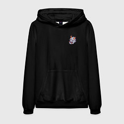 Мужская толстовка Значок маска самурая