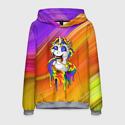 Мужская толстовка Единорог Unicorn Rainbow Z