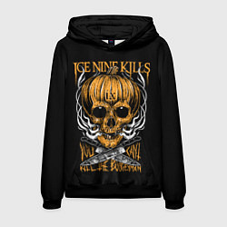 Толстовка-худи мужская Ice Nine Kills, You Cant Kill The Boogeyman, цвет: 3D-черный