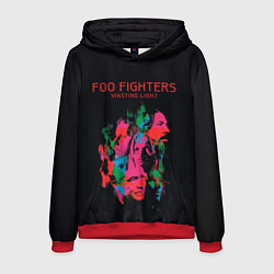 Толстовка-худи мужская Wasting Light - Foo Fighters, цвет: 3D-красный