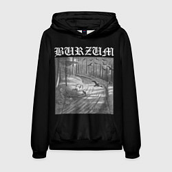 Толстовка-худи мужская Burzum Hvis lyset tar oss, цвет: 3D-черный