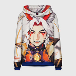 Толстовка-худи мужская Arataki Itto Genshin Impact, цвет: 3D-синий