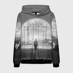Толстовка-худи мужская DEATH STRANDING PRESIDENT USA, цвет: 3D-черный