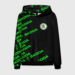 Мужская толстовка SKODA LINE LOGO STYLE GREEN