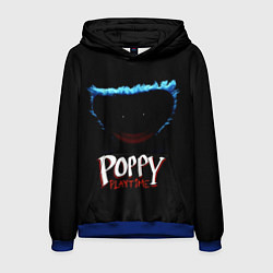 Толстовка-худи мужская Poppy Playtime: Huggy Wuggy, цвет: 3D-синий
