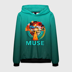 Толстовка-худи мужская The Resistance - Muse, цвет: 3D-черный