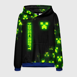 Мужская толстовка MINECRAFT NEON LOGO CREEPER