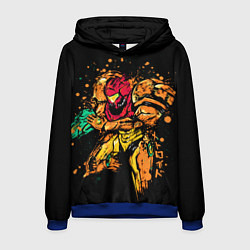 Мужская толстовка Metroid Dread, Samus Aran