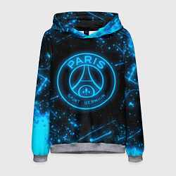 Мужская толстовка PSG NEON STYLE SPORT ПСГ НЕОН