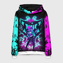 Толстовка-худи мужская АКАЛИ ЛИГА ЛЕГЕНД, цвет: 3D-белый